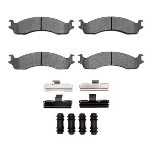 Ford E-350 Econoline Brake Pads - Front - R1 Concepts - Semi Met - `95-`07